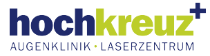 Logo der Hochkreuz Augenklinik mit Laserzentrum